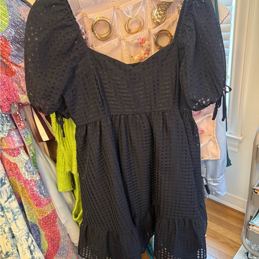 Entro Navy Dress